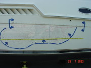 Starboard hull